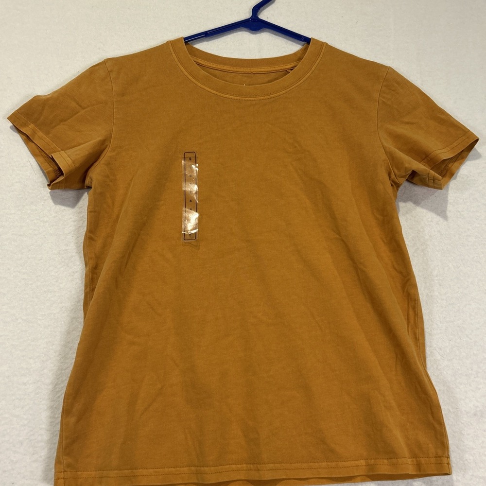 Alpine Design Womens AD Hike Tshirt Small Golden Honey ADW24101 Short Sleeve